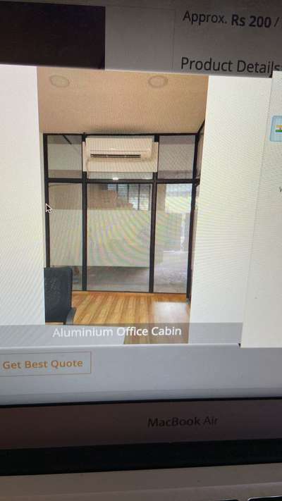 aluminum partition