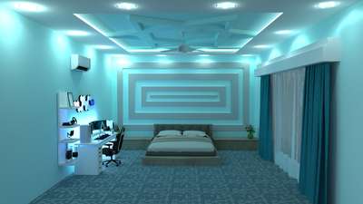 Interior Design 
Bed Room / Gaming 
.
.
.
#3drender #InteriorDesigner 
#gamingroom 
.
.
.
For work Contact 
Watsapp : 7736121004