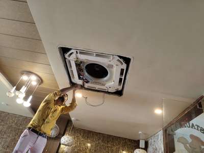 cassette AC installation