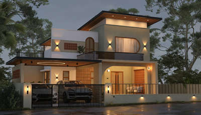 2800 sqft contemporary Home
 #ContemporaryDesigns  #ContemporaryHouse  #Minimalistic  #architecture_minimal  #InteriorDesigner  #viralhousedesign  #40LakhHouse