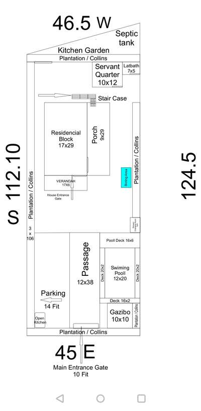 Urgent need to develop a farm house.
Total Area 5897 Square fit
Building construction Plot Area approx  600 Square fit
2 Story builtup Approx 1000 Square fit
with outside one swimming pool.
atteched design or drawing is a sample. we need expert to design/drawing and construct the building and land scapping.