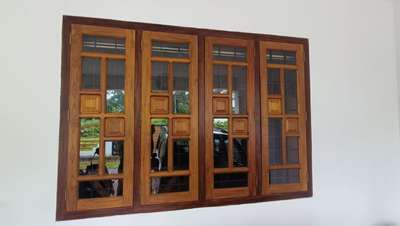 Teak windows