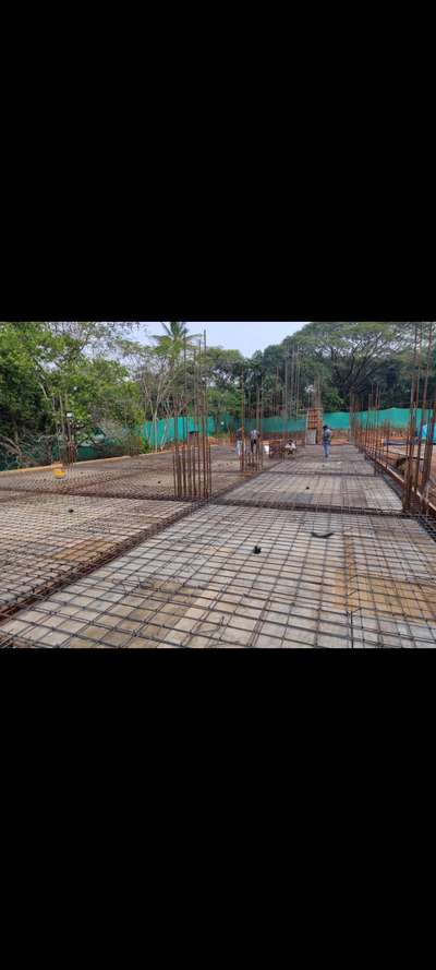 Main Slab Steel Reinforcement 
 #concrete #reinforcement #centering #Steel