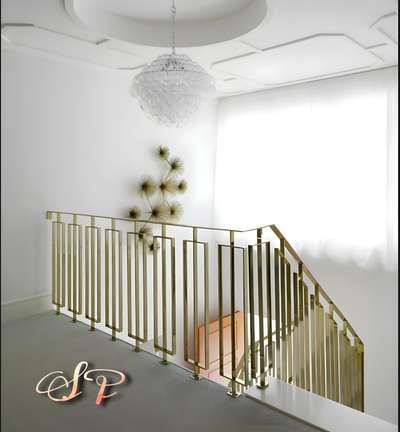 MS Staircase Handrail With Royal Design Call 8770076499