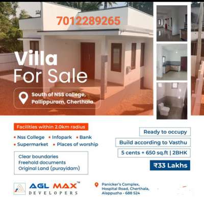 READY TO OCCUPY VILLA
Contact :7012289265