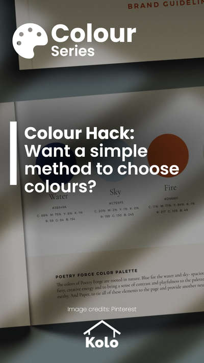 Here is a clear direction for you to easily pick a colour palette for your home

Here are some easy steps to select the best colours for your residence.

Learn tips, tricks and details on Home construction with Kolo Education 🙂
If our content helped you, do tell us how in the comments ⤵️
Follow us on @koloeducation to learn more!!!

#koloeducation #education #construction #colours #interiors #interiordesign #home #paint
#design #colourseries #design #learning # #expert #clrs