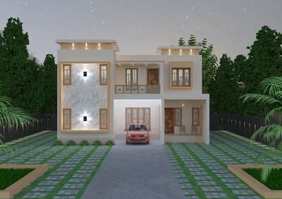 #exteriors #HouseDesigns #newmodelhome #ContemporaryHouse