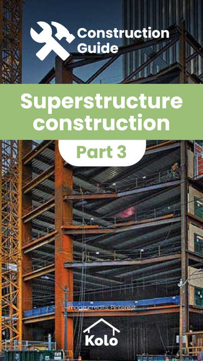 Let’s continue to learn more about superstructures with our third post.

It includes elements like rooftop, floors, plumbings and electricals.
Check out our post to learn more details.

Learn tips, tricks and details on Home construction with Kolo Education 🙂 
If our content has helped you, do tell us how in the comments ⤵️ 
Follow us on @koloeducation to learn more!!!

#koloeducation #education #construction #interiors #interiordesign #home #building #area #design #learning #spaces #expert #consguide #superstructure #roof #floors