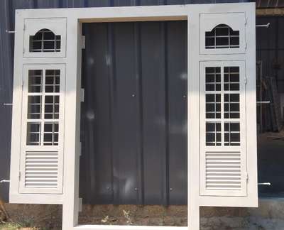 #metal front door come Windows