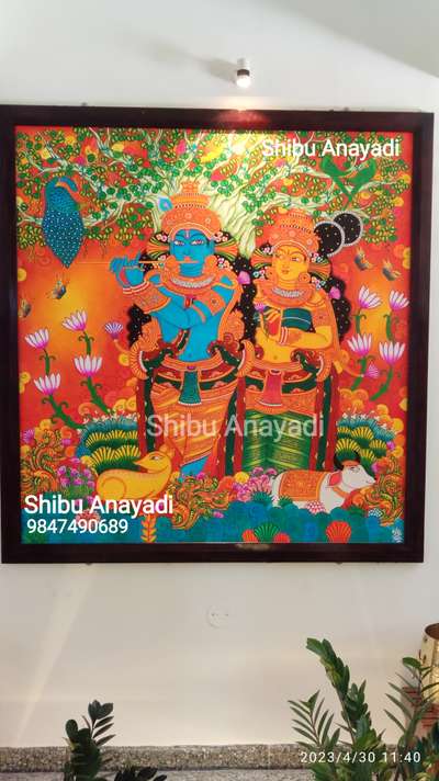 mural paintings 
Shibu Anayadi..9847490699