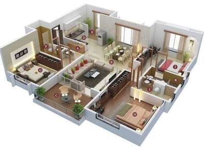 1000 rs me -3d floor plan banvaye 
 #3d  #3Dfloorplans