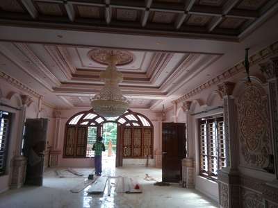 Wooden ceiling