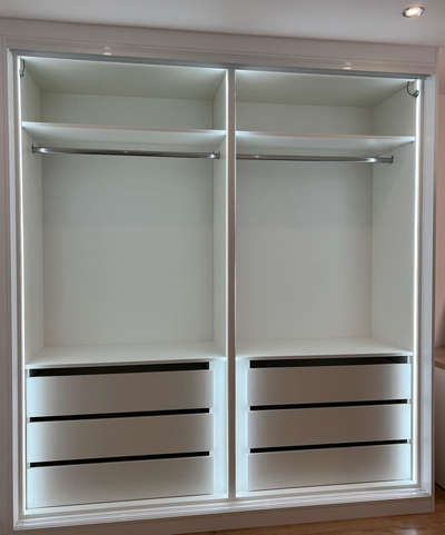 wardrobe with sliding doors