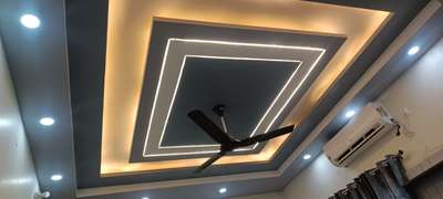 FANCY CIELING DESIGN [WITH KOFF LIGHT AND PROFILE LIGHT]
