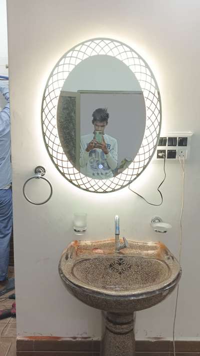 #ledmirrors  #mirror_wall  #ledlighting  #Washroom