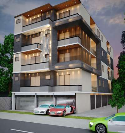 front elevation at  azadnagar  strting  project tomorrow