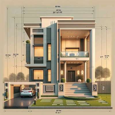 exterior house design 
 exterior   #elevation