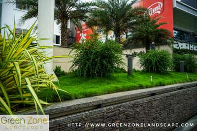 Landscaping at Ajmi foods factory, Erattupetta