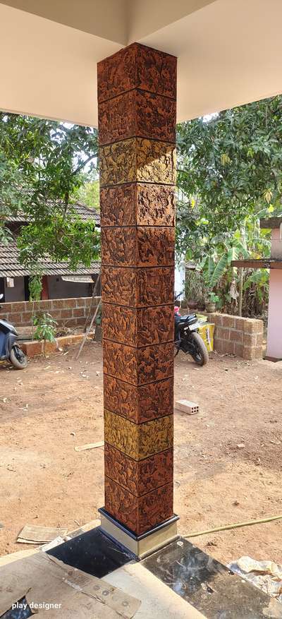 cement pillar texture painting designe
#pillerdesign #TexturePainting