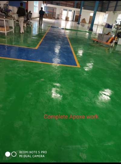 epoxy flooring complete work