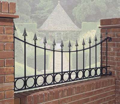 boundary wall railing