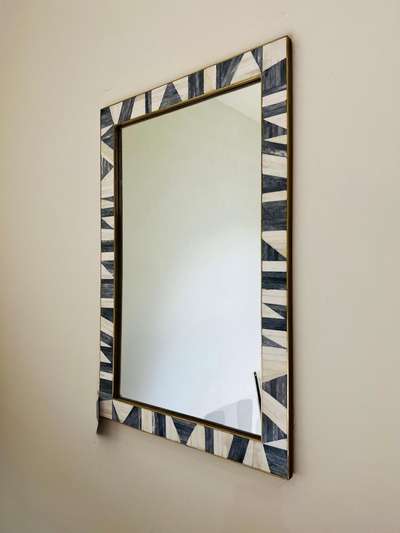 ruby reflection wall mirror 
meterial bone inlay