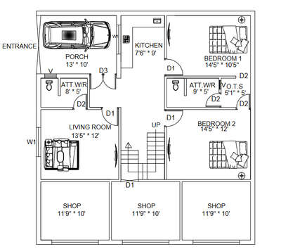 house plan  #houseplan  #2DPlans  #naksha