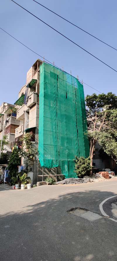 #scaffolding 
scaffolding setup done at sector 12 dwarka