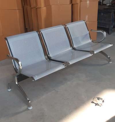 3 seater airport sofa/ 3seater visitor bench...!!
 #chair  #visiting  #visitorchair