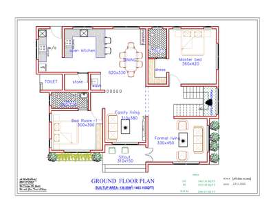 2400 sq.ft home Ground floor plan
Design and Construction by Al manahal Builders and Developers Neyyattinkara, Tvm 
location : Peroorkkada , tvm

 #plans #3BHKHouse  #3BHKPlans  #2BHKHouse  #2BHKPlans  #4BHKPlans #4bhkplans