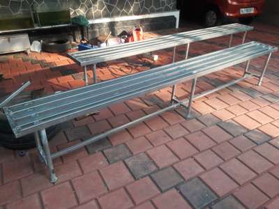 Metal bench