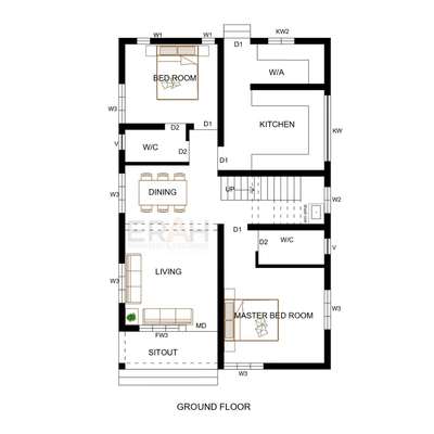 #5centPlot #1700sqftHouse #4BHKPlans #budgethomeplan