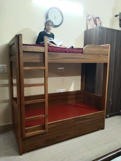 bunk bed teakwood matt polish