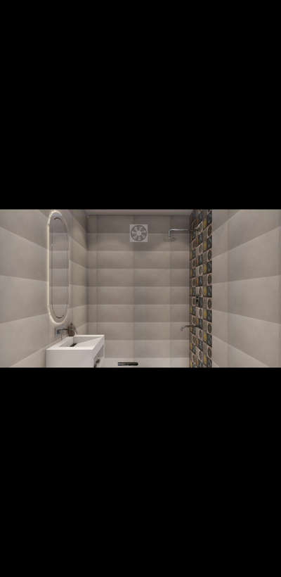 Bathroom Design
location: Ghaziabad
Carpet Area: 42sqft
 #BathroomDesigns  #InteriorDesigner  #ads  #BathroomTIles  #vanitydesigns  #vanitydesign