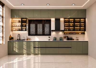 MODULAR KITCHEN DESIGN 
 #ModularKitchen #flashceilling #WoodenKitchen #Architectural&Interior