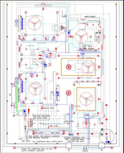 Electrical System Drawing @ Vayalar Cherthala. #electricalwork  #electricaldesigning  #mepdrawings #MEP  #MEP_CONSULTANTS  #@Alapuzha  #ernamkulam  #trendingdesign  #Architect  #FloorPlans  #4BHKPlans  #plumbingdrawing  #electricalcontractor  #trivandram  #Architectural_Drawings  #InteriorDesigner  #KitchenInterior  #electricaldesigning  #Electrician