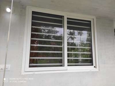 U P V C slide  window