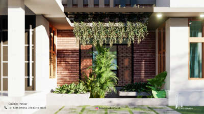 Exterior courtyard for those who want courtyard but doesn't like to maintain 
GFRG house at Thrissur 
To know more about the design contact us 
 #modernminimalism  #courtyard   #exterior_Work  #pond  #exteriordesigns  #VerticalGarden  #LandscapeGarden  #LandscapeDesign  #LandscapeIdeas  #exteriorcladingstone  #exteriorcladding  #gfrg