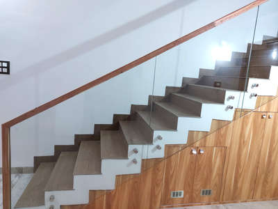 #wooden #Toughened_Glass #handrail 9995675238