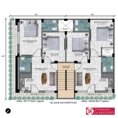 Planning & Designing of 2BHK on each floor of a G+3 Residential Tower in Ghaziabad.

We offer services like
- Architectural Designing
- Architectural 3D Rendering
- Architectural Animation
- Revit BIM Modelling

For more, you can check out our Rate List for a better understanding and
can contact us at p.prakashandassociates@gmail.com
or Call us at +919717322080

 #architecturedesigns  #Architectural&Interior  #Architect #architectsinuttarpradesh  #architectsinghaziabad
#archviz #visualization #2dDesign