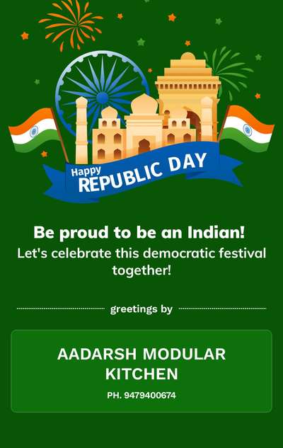 Many congratulations, Happy Republic Day!