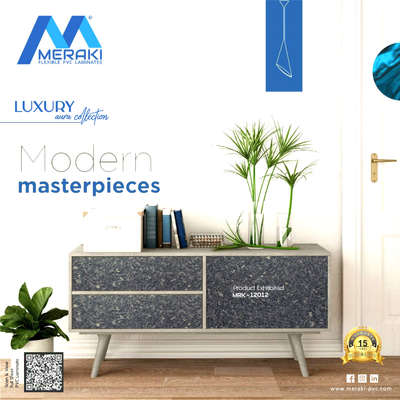 #MERAKI provides you with best suited laminates for your interior needs , Make your furniture shine with an exclusive range of MERAKI PVC LAMINATES , Available Pan-India
#Anti-Bacterial
#Water-Proof
#Fire-Retardant