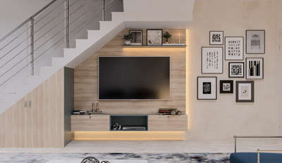 #LivingroomDesigns  #LivingRoomTVCabinet  #space_saver #coolcolors #Minimalistic