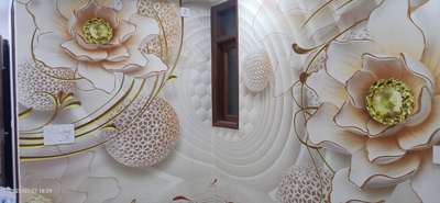 #interiorwallpaper  #HomeDecor  #customized_wallpaper  #InteriorDesigner  #homedecoration  #LivingroomDesigns