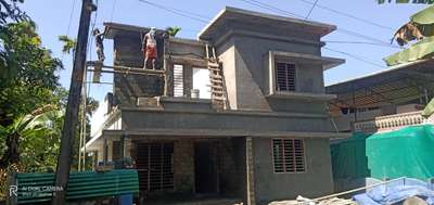 work in progress @ thrissur #CivilEngineer  #civilconstruction #civilcontractors #HouseConstruction #SmallHomePlans #HouseDesigns
