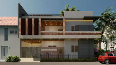 contact for exterior designing. 
 #exteriordesigns,  #lumionrendering 
 #skechup