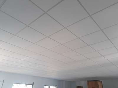 Completed grid ceiling work  #cieling