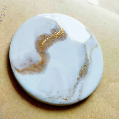 white cement
tea coaster with resin art
