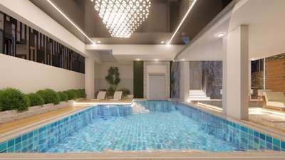lexuryvilla design 6000sqft with swiming pool and gym # house designer #indianarchitectsandbuilders
