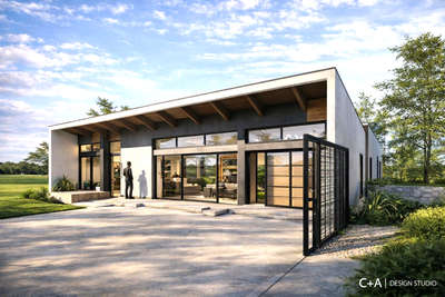 Modern residence proposal  at Idukki ✨🪬
 #modernhousedesigns 
 #weekendhouse 
 #beautifulhomes 
 #LandscapeDesign 
 #glasshouse